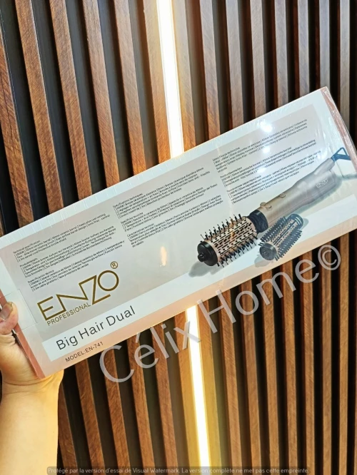 ENZO Brosse soufflante rotative Volumiser 1000w En-741