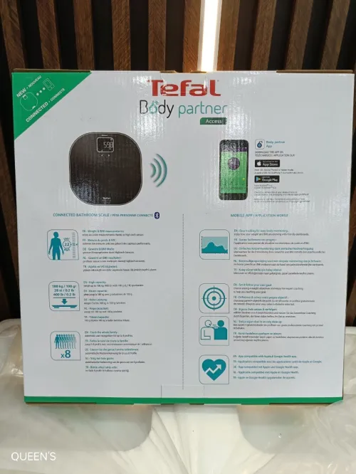 TEFAL Body Partner Access pèse personne connecté bluetooth app 180Kg