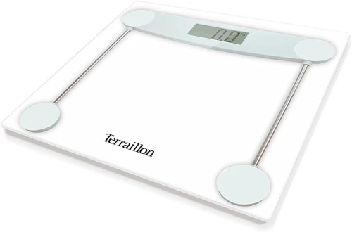 TERRAILLON Pèse personne électronique 100g-180Kg Transparent