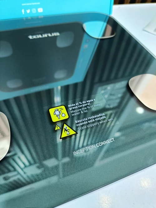 Taurus Inceptions Connect Pèse personne connecté bluetooth 180 Kg