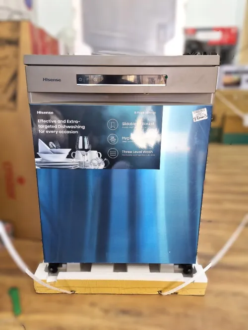 HISENSE Lave vaisselle 15 couverts 3 tiroirs 8 Programmes INOX
