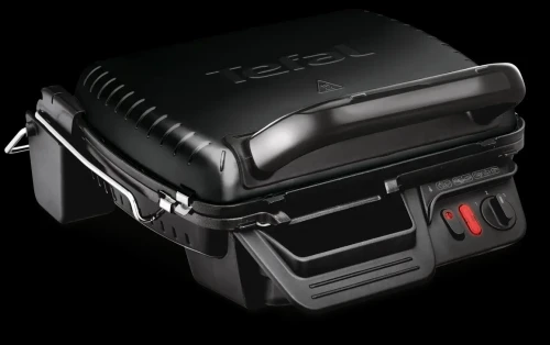 TEFAL Grill Viande panineuse & barbecue Compact Grill Multi-Fonctions 2000W 3 niveaux NOIRE GC308812