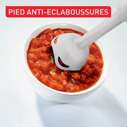 TEFAL Pied Mixeur plongeant 350w avec verre doseur 800ml 
