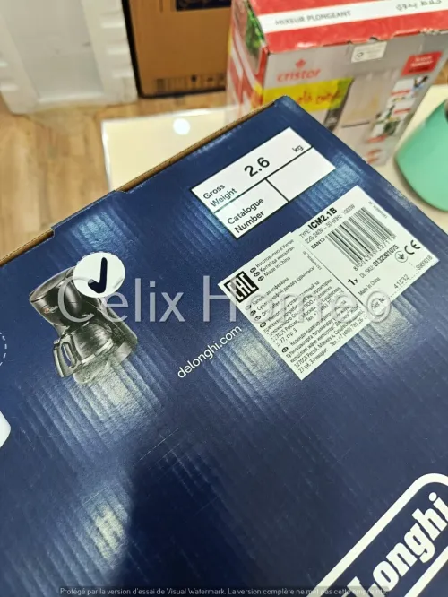 DeLonghi Cafetière à filtre 10 tasses