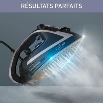 CALOR PureGliss Fer à repasser vapeur 3000w FV8062