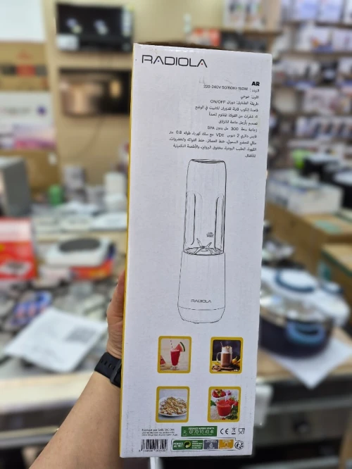 RADIOLA Mini blender électrique 4 lames 150w portable