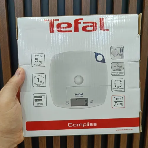 TEFAL Balance de cuisine électronique 5KG en plastique Compliss