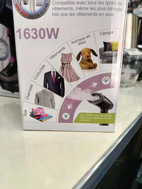 ROBUSTE Pro Style Défroisseur a vapeur 1630W