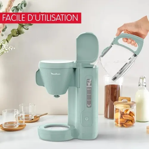MOULINEX Cafetière Filtre Morning 15 tasses (Filtre inclus) FG2M1310