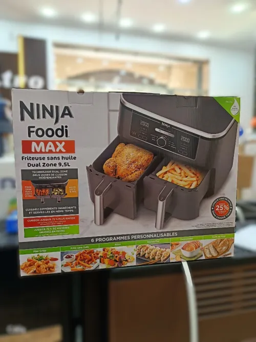 NINJA Foodi Max Air fryer Dual Zone 9.5L 6 programmes ( Original )