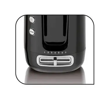 TEFAL Grille Pain Express 1000W noir et chromé