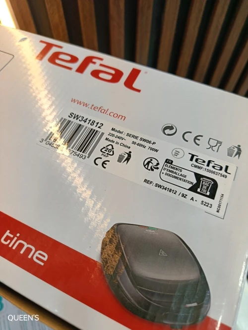 TEFAL Snack Time Gaufrier et Croque monsieur 700w