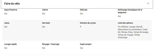 SAMSUNG Machine à laver Lave ligne 9Kg 700Tr Top INOX