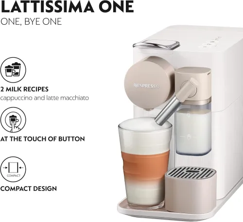 DeLonghi NESPRESSO Latissima One Espresso/Lungo/Macchiato/Ristretto/capuccino