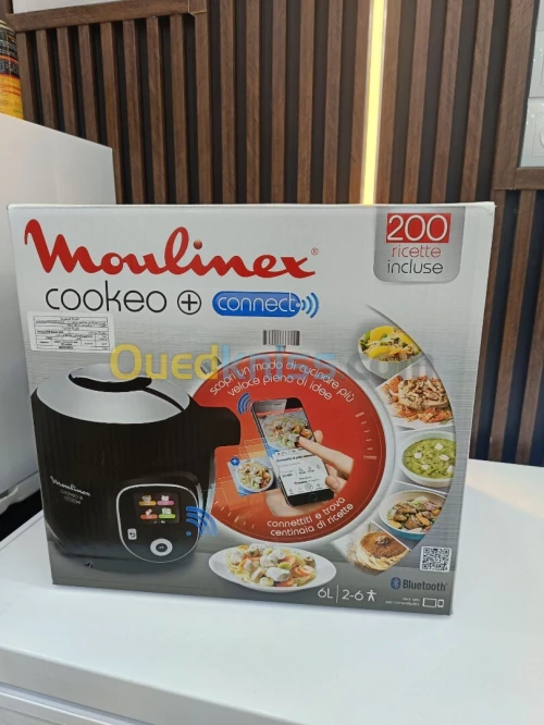 MOULINEX Cookeo+ Connect multi cuiseur 200 recettes wifi CE867810