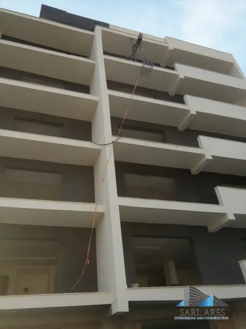 Monocouche Façades Enduit Monocouche Extérieur Gratté taloché écrasé  