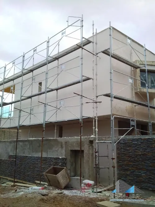 Monocouche Façades Enduit Monocouche Extérieur Gratté taloché écrasé  
