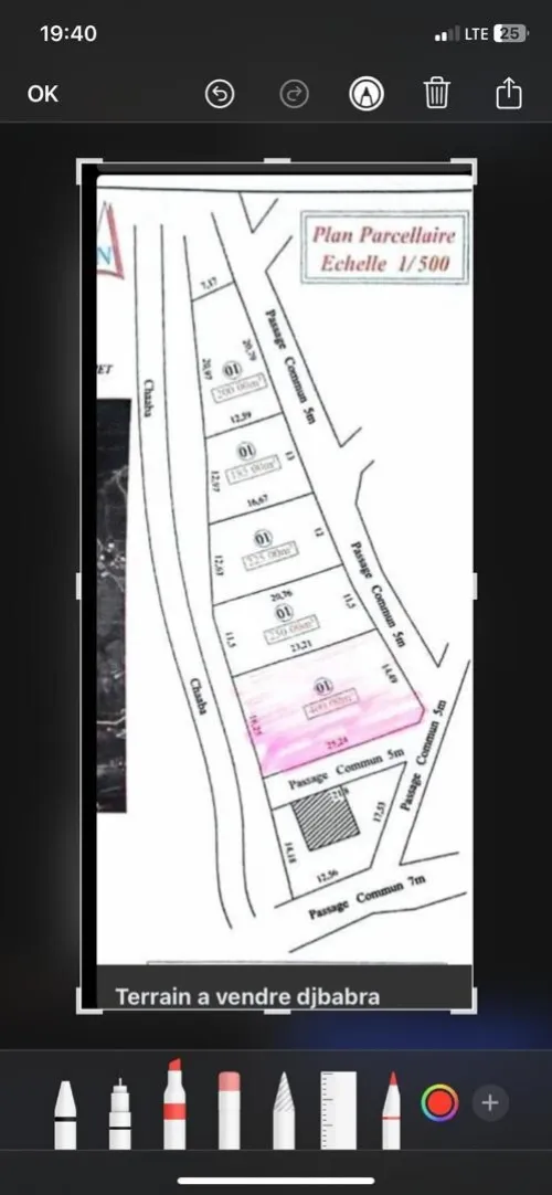 Vente Terrain Blida Djebara