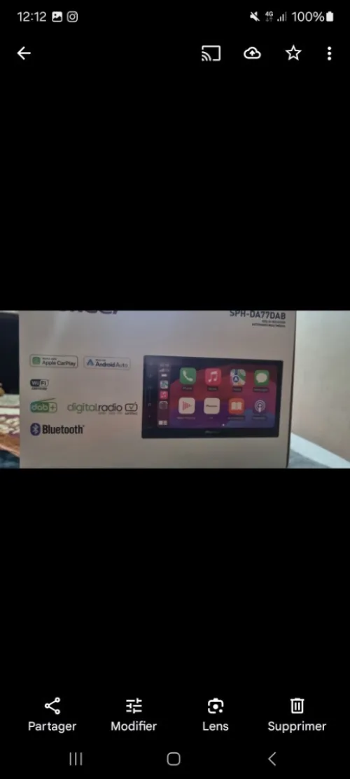 Autoradio pioneer carplay Android 