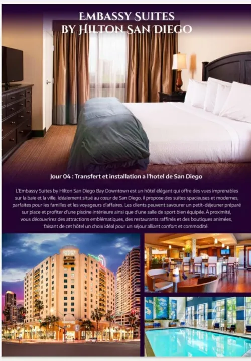 USA coté OUEST Los Angles/ San Diego/ Las Vegas et croisière au Mexique été 2025