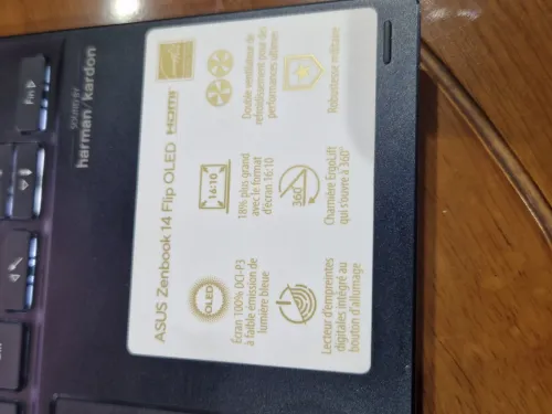 Asus zenbook flip 14 oled 4K