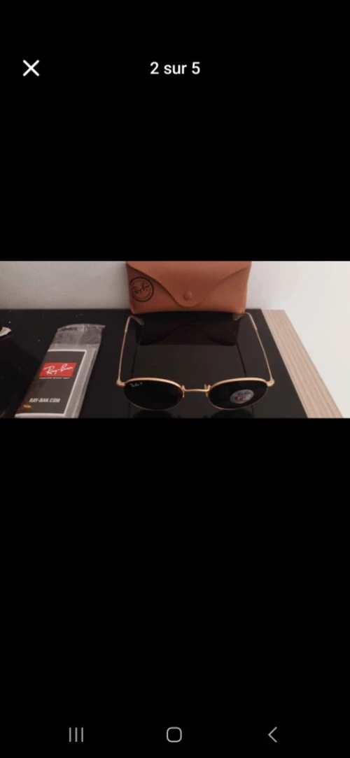 Ray-Ban Metal Round