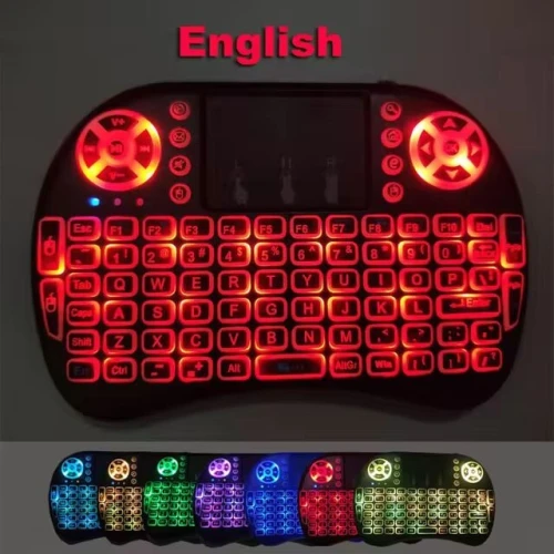 Mini clavier sans fil I8 2.4G, , télécommande TouchSub pour Android, TV Box, PC Smart TV