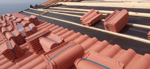 Travaux de tuile et charpente