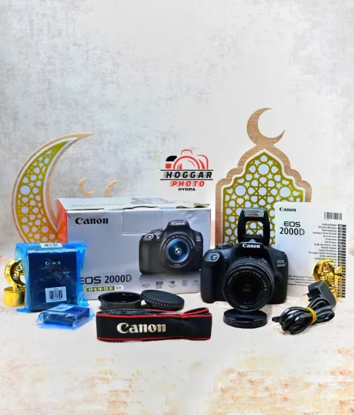 Canon EOS 2000D + 18-55mm