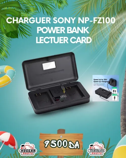 CHARGUER SONY NP FZ50 doulble batterie