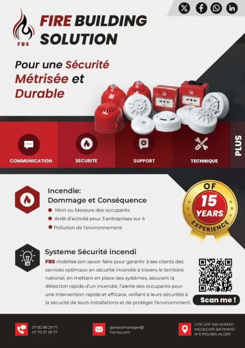 système de sécurités incendie