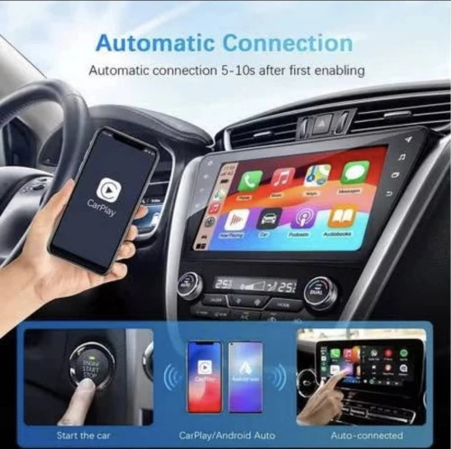 Adaptateur sans fil 2025, Dongle Android Auto & CarPlay Sans Fil Dites adieu aux câbles !