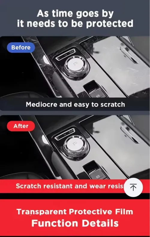 Film de Protection Intérieur Complet & Anti-Rayures pour Geely Coolray (2025 2026)  Écrans & Console