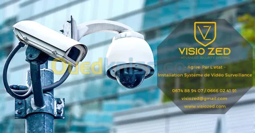 Installation Camera De Surveillance - Vidéosurveillance - "Agrée Par L'Etat"