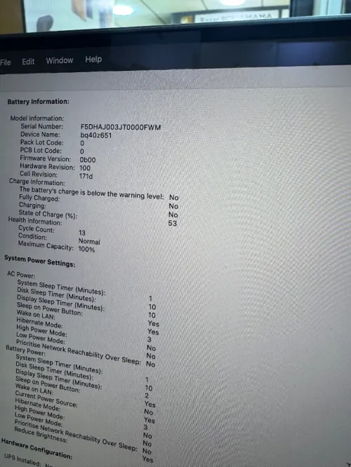 MACBOOK M4 PRO 16 pouces 512/24gb 2024