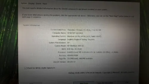 hp elite book 830 G6  i5 8eme 4G RAM 256 ssd nvme