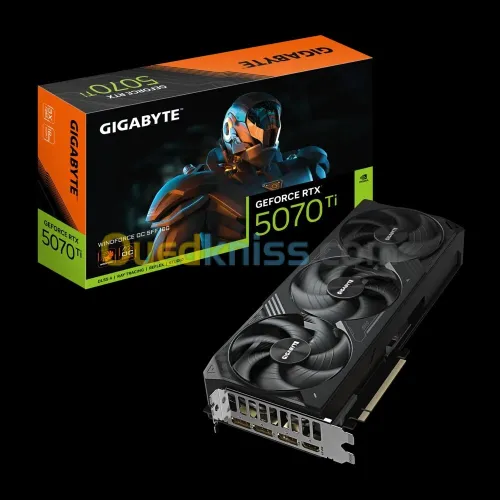 CARTE GRAPHIQUE GIGABYTE 5070 TI WINDFORCE OC 16G