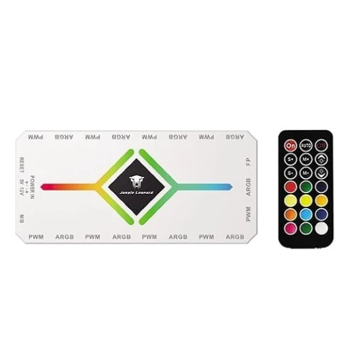 CONTROLEUR FAN JUNGLE LEOPARD ARGB ET PWM 4PIN BLACK/ WHITE