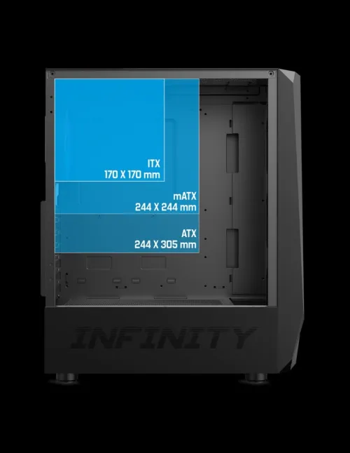 BOITIER SPIRIT OF GAMER INFINITY DARK 8201BK