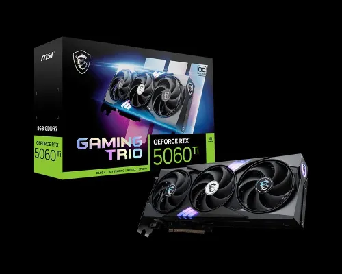 CARTE GRAPHIQUE MSI RTX 5060 TI 8G GAMING TRIO OC