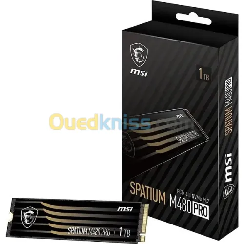 SSD MSI SPATIUM M480 PRO 1000GB PCIE 4.0