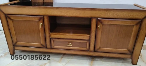 Table tv/meuble Plazma en bois hêtre