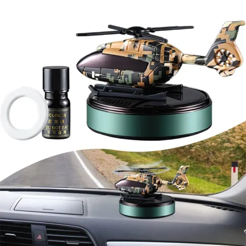 Diffuseur d aromathérapie Solaire Décoration Style Avion Camouflage موزع العطر في السيارة