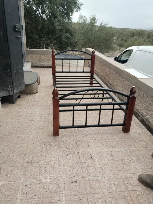 Lit fer forgé 90cm