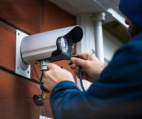 - Installation des Caméras De Surveillance  - تركيب كاميرات المراقبة