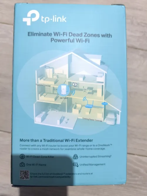 repeteur TP-LINK RE700X wifi 6