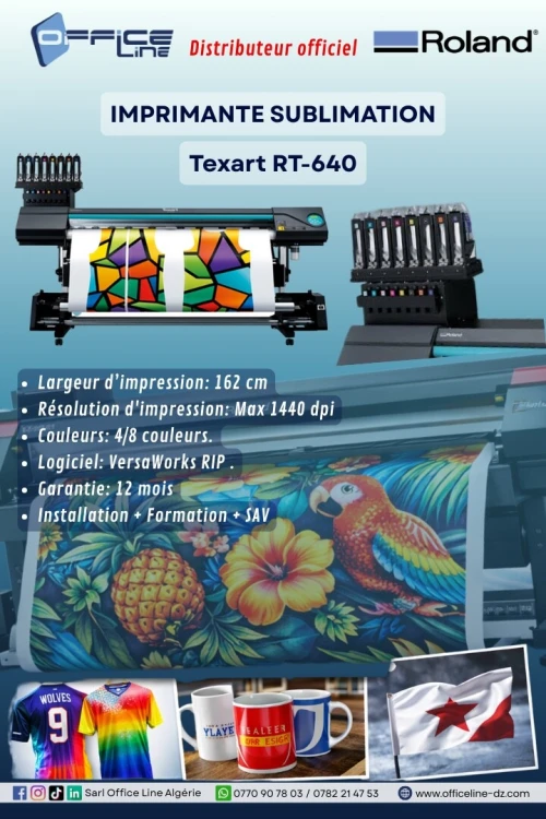 Imprimante sublimation Texart RT-640