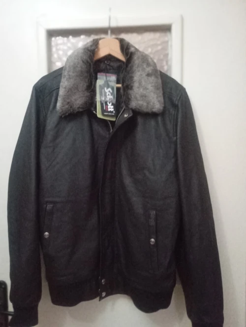 Blouson en cuir