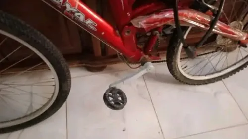 Vélo avec amortisseur