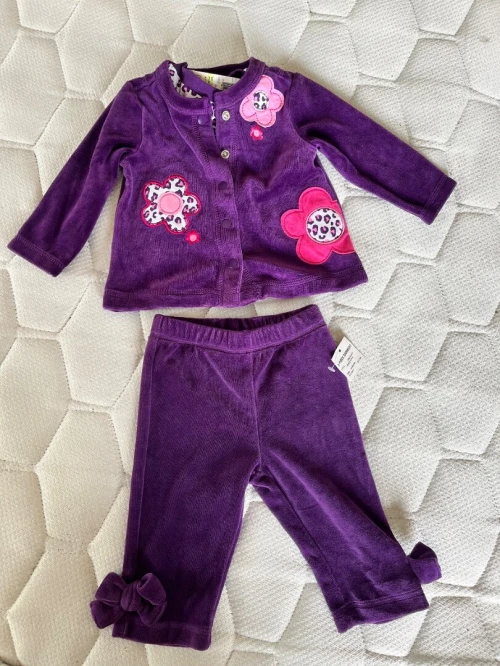 Ensemble 3 Pièces Bébé Fille NEUF avec Étiquette